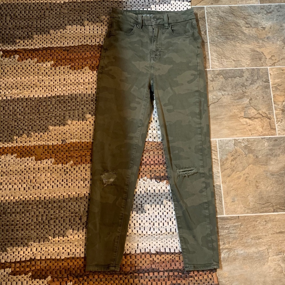 AE Camo Jeggings